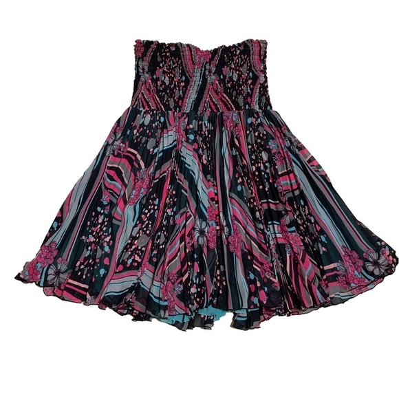 Boho Pleated Skirt - Picture 1 of 5